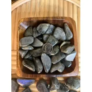 Labradorite, polished