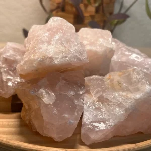 Rose Quartz, raw